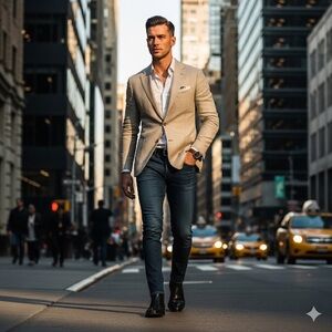 Michael Kors Mens Two Button Blazer Jacket